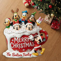 Personalized Disney Mouse Shaped Doormat for Family Holiday Gift Shaped Doormat GradoCreations