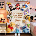 Personalized Mouse Blanket with Name for Kids | Cozy Gift Blanket GradoCreations