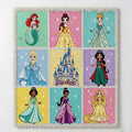Personalized Princess Blanket Soft Flannel Gift for Kids Blanket GradoCreations