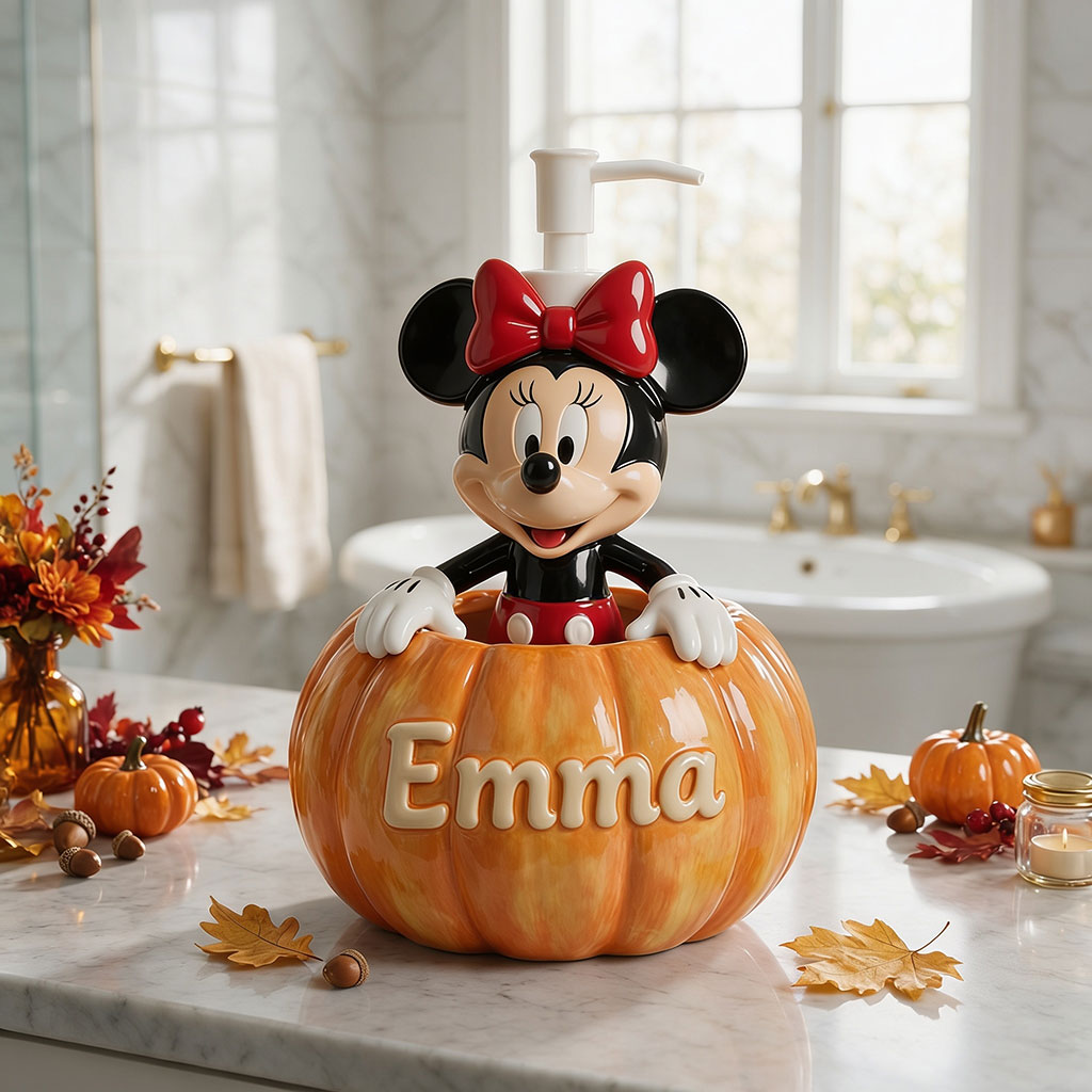 Personalized Disney Pump Dispenser with Custom Names for Kids Pump Dispenser GradoCreations