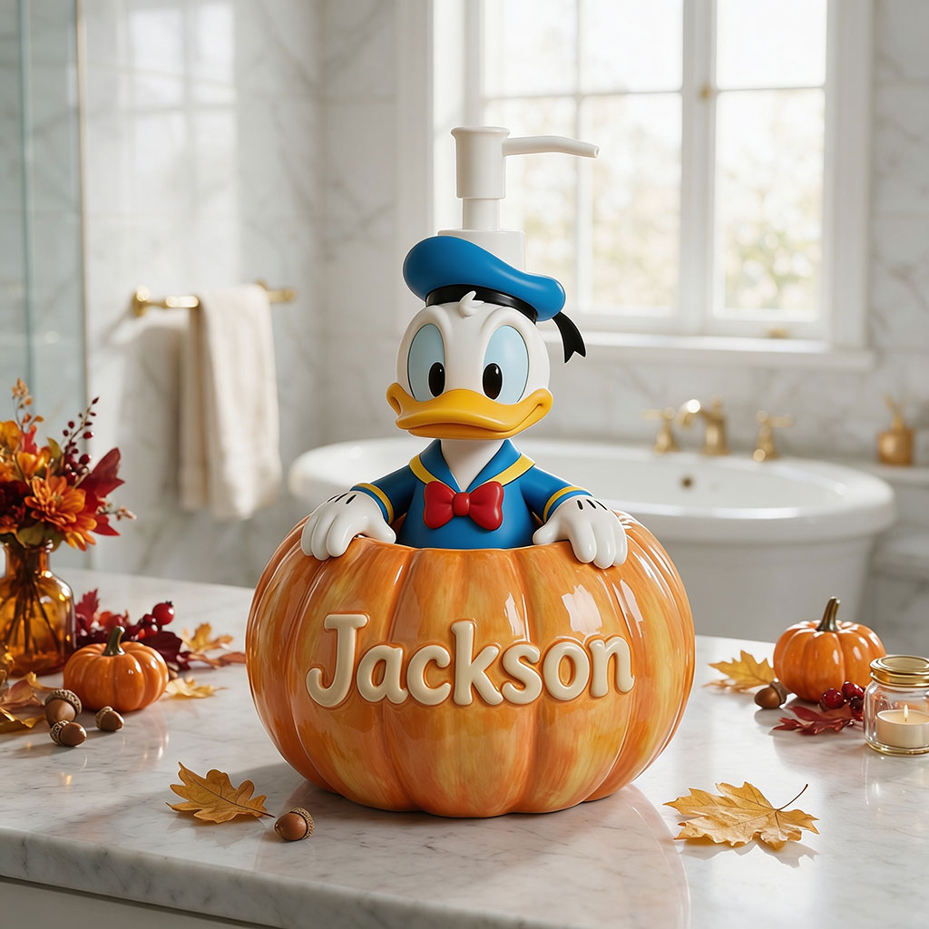 Personalized Disney Pump Dispenser with Custom Names for Kids Pump Dispenser GradoCreations