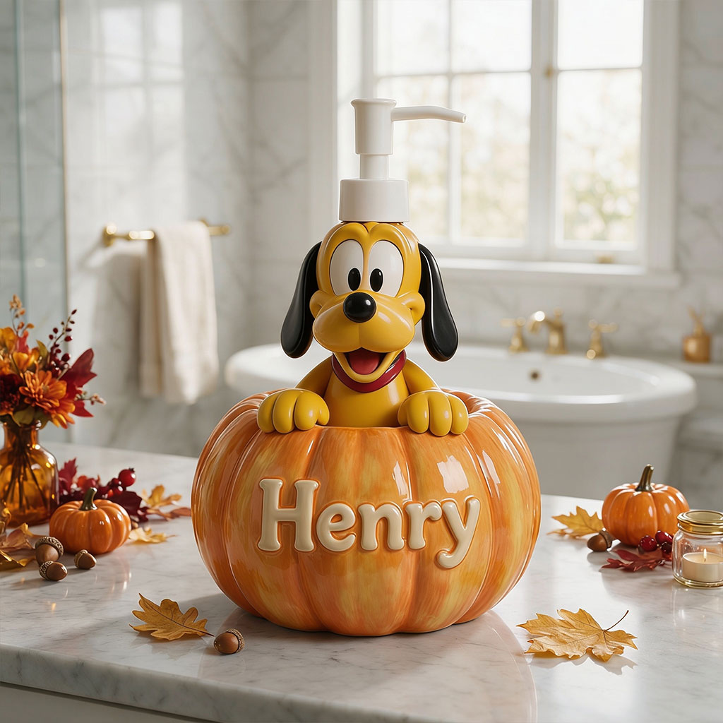 Personalized Disney Pump Dispenser with Custom Names for Kids Pump Dispenser GradoCreations