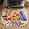 Personalized Drying Mat with Friends Design for Coffee Lovers Drying Mat GradoCreations