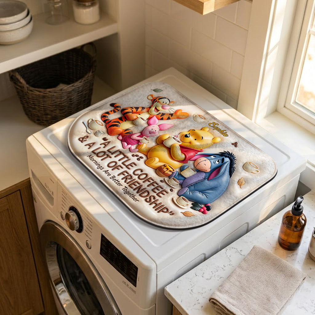 Personalized Drying Mat with Friends Design for Coffee Lovers Drying Mat GradoCreations