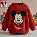 Personalized Mickey Mouse Ugly Sweater Custom Name Christmas Gift Ugly Sweater GradoCreations