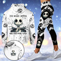 Personalized Nightmare Hoodie and Leggings Set for Unique Gift Hoodie & Leggings GradoCreations