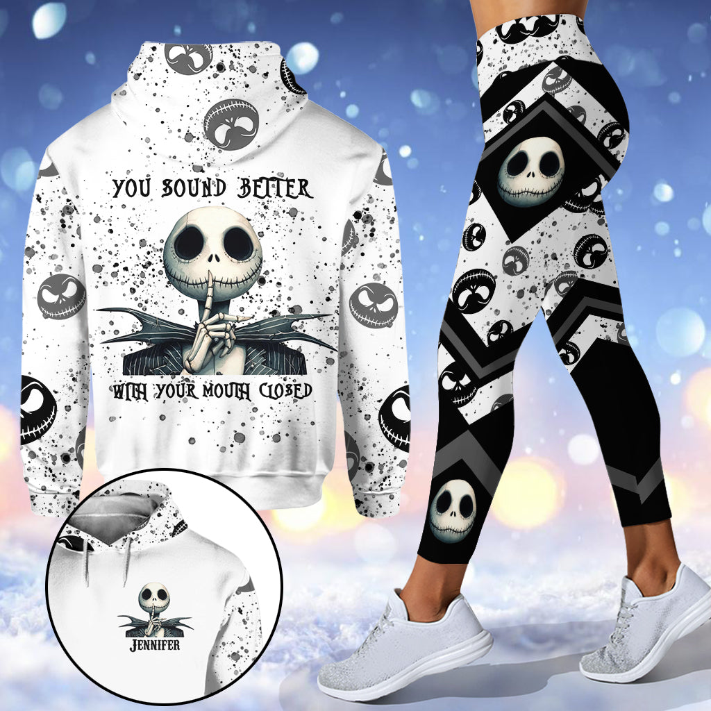 Personalized Nightmare Hoodie and Leggings Set for Unique Gift Hoodie & Leggings GradoCreations