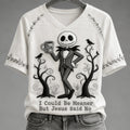 Personalized Fully Printed V-Neck T-Shirt Unique Gift Idea Fully Printed V-Neck T-Shirt GradoCreations