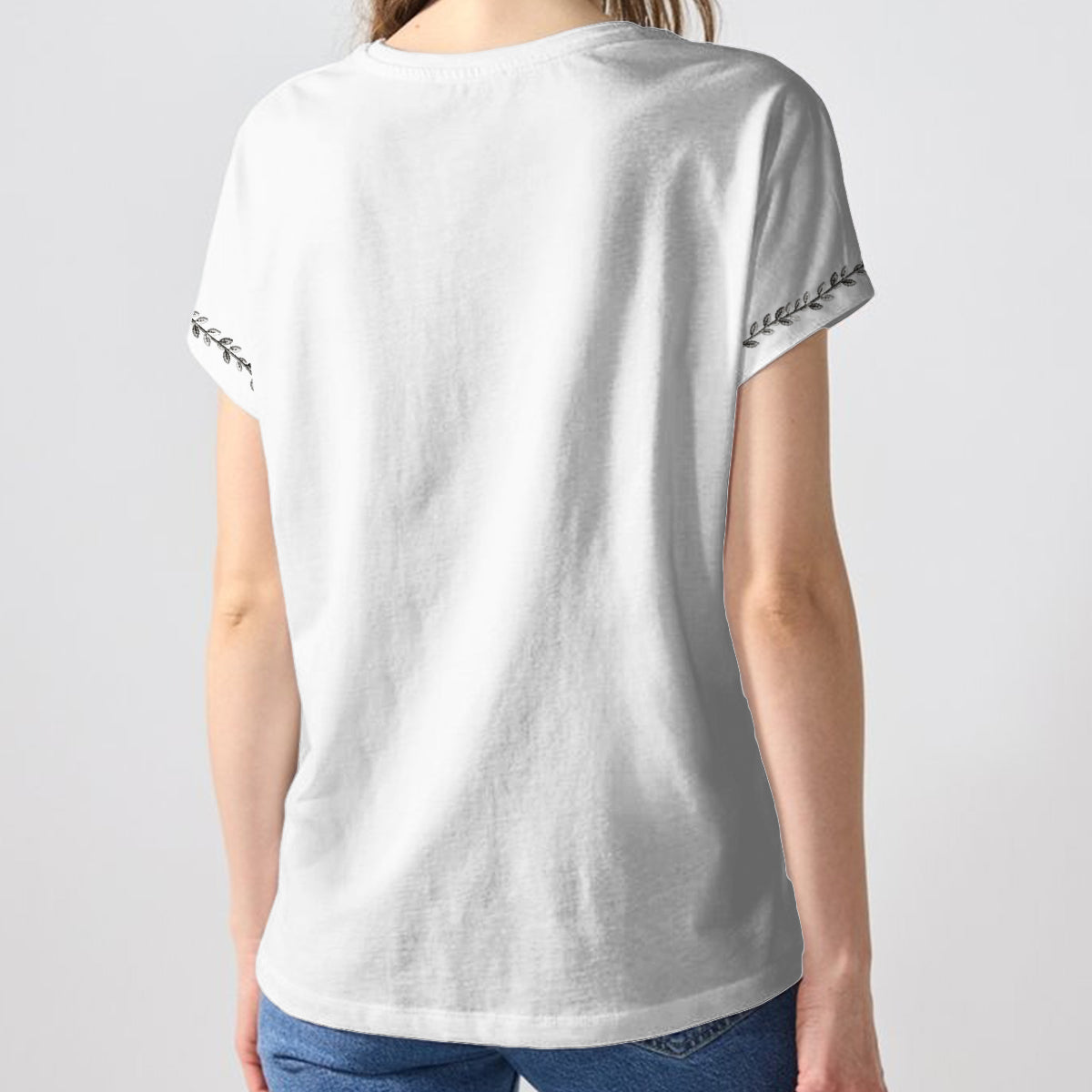 Personalized Fully Printed V-Neck T-Shirt Unique Gift Idea Fully Printed V-Neck T-Shirt GradoCreations