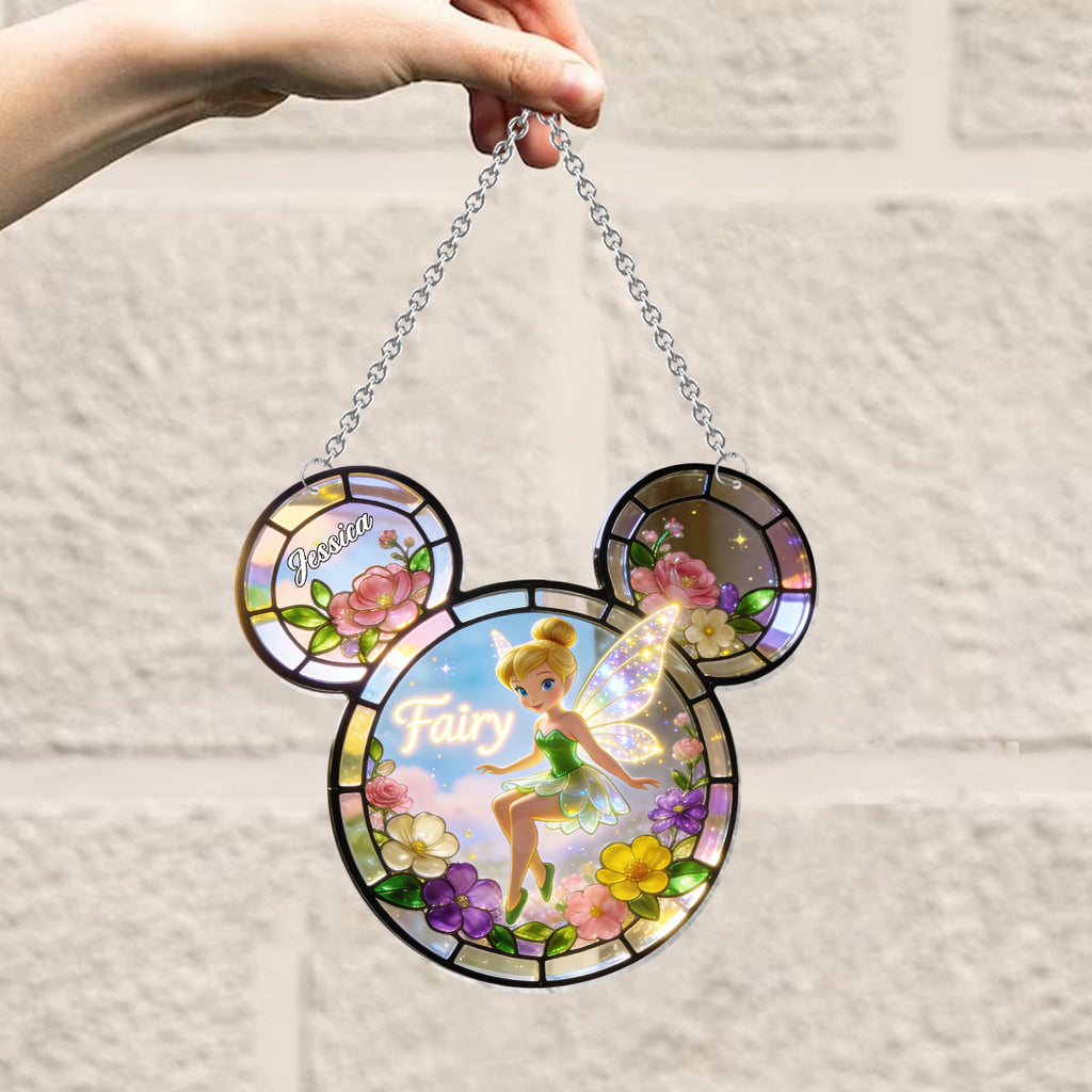 Personalized Fairy Acrylic Suncatcher Window Ornament Gift Window Hanging Suncatcher Ornament GradoCreations