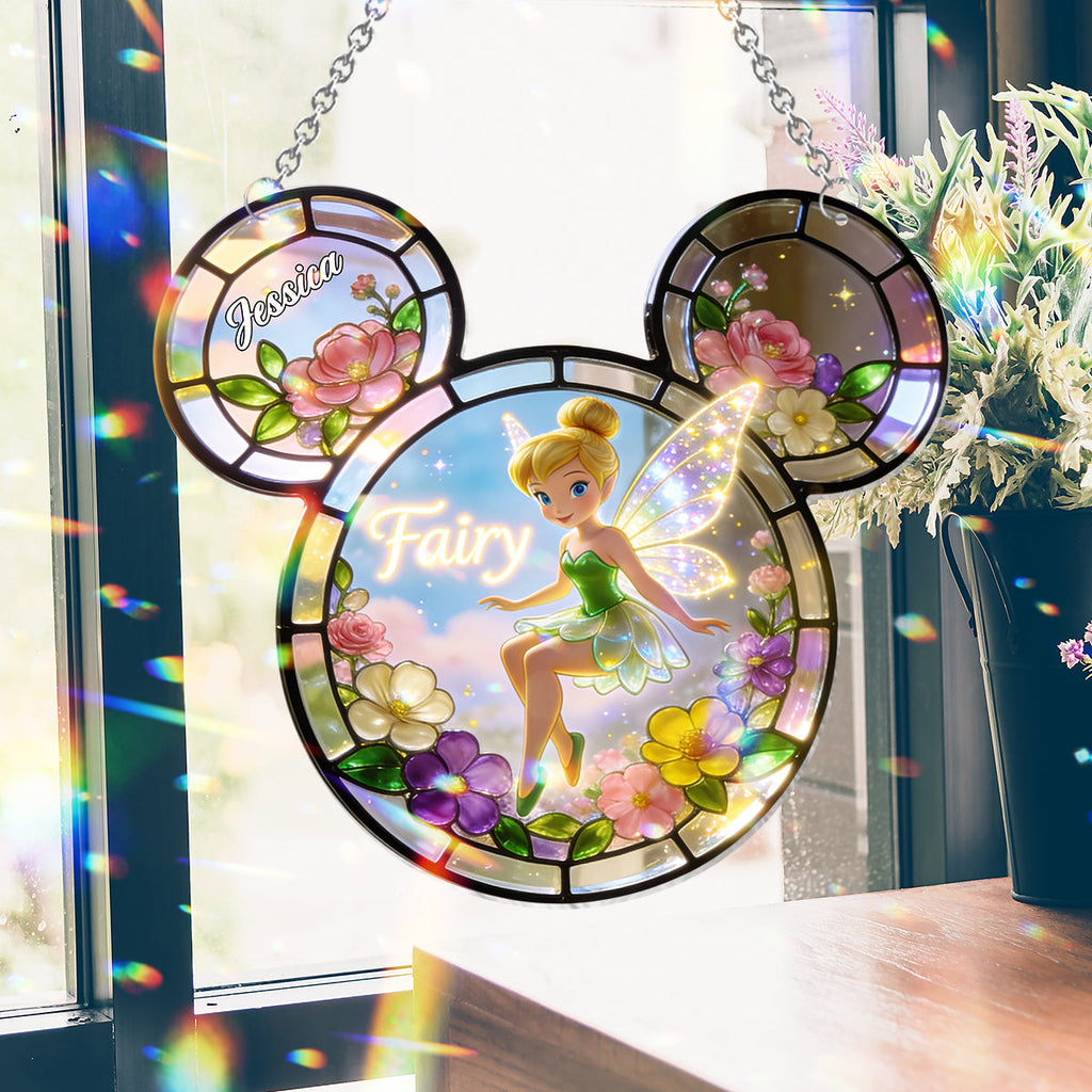 Personalized Fairy Acrylic Suncatcher Window Ornament Gift Window Hanging Suncatcher Ornament GradoCreations