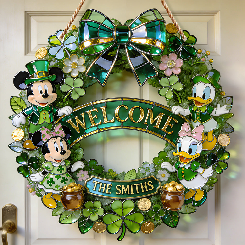 Personalized LED Acrylic Mouse Light Sign for Holiday Decor LED Light Acrylic Sign GradoCreations