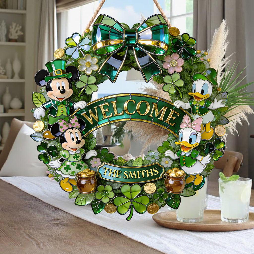 Personalized LED Acrylic Mouse Light Sign for Holiday Decor LED Light Acrylic Sign GradoCreations