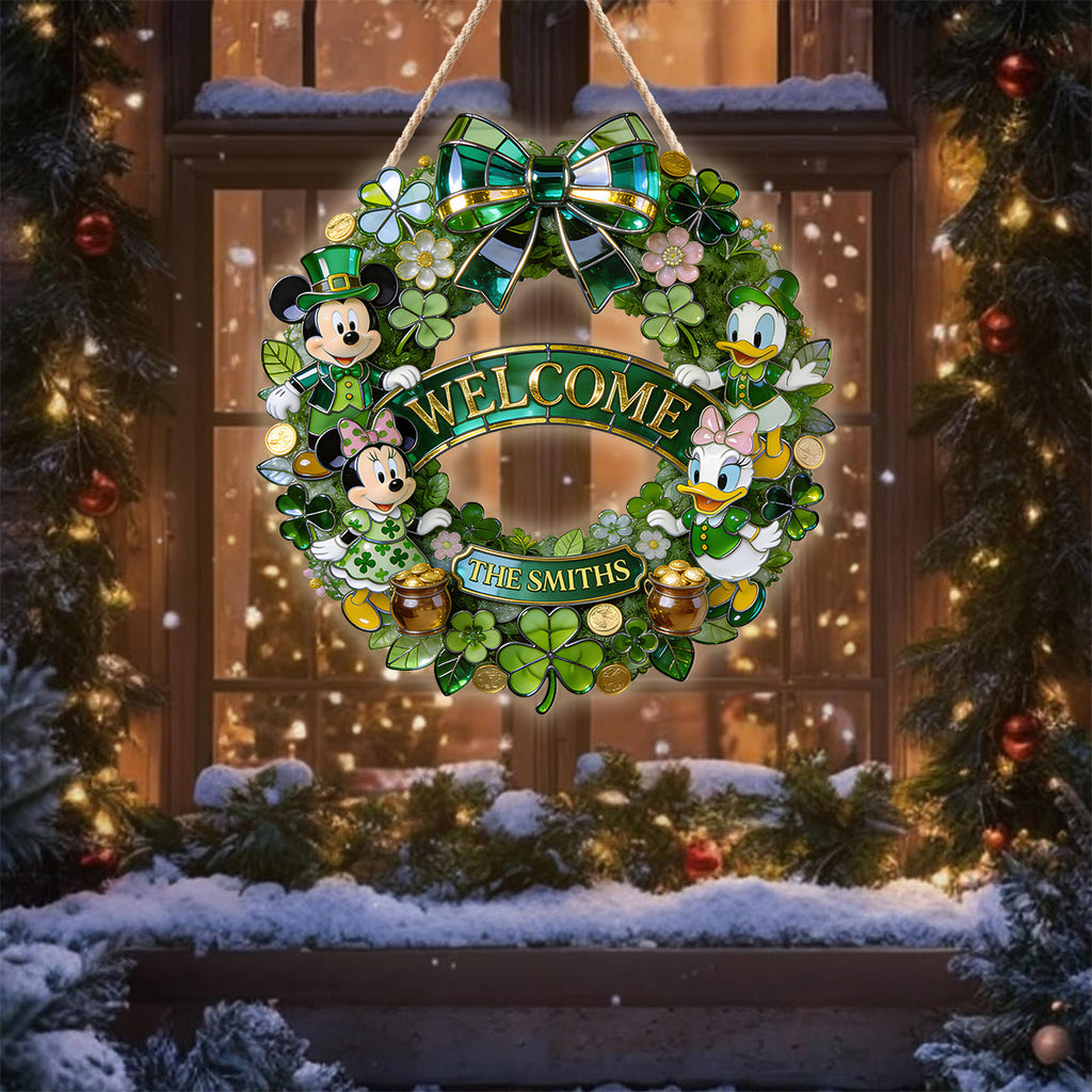 Personalized LED Acrylic Mouse Light Sign for Holiday Decor LED Light Acrylic Sign GradoCreations