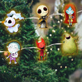 Personalized Nightmare Before Christmas String Lights Custom Design for Holiday Decor String Lights GradoCreations