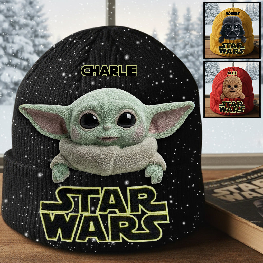 Personalized Star Wars Beanie Hat with Custom Patches for Kids & Adults Beanie Hat With Patches GradoCreations