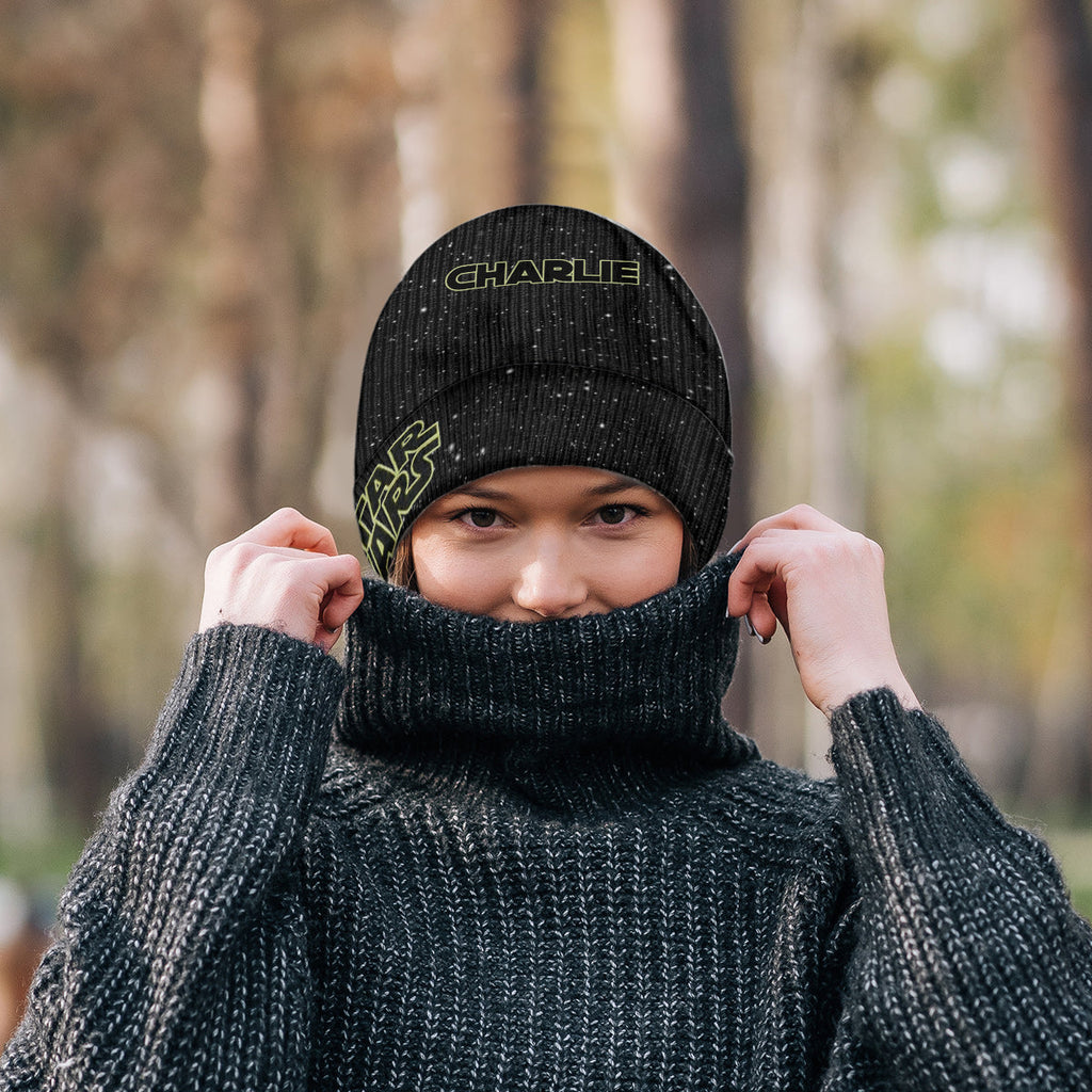 Personalized Star Wars Beanie Hat with Custom Patches for Kids & Adults Beanie Hat With Patches GradoCreations