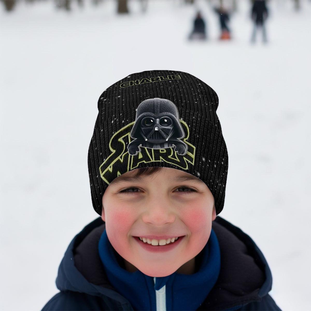 Personalized Star Wars Beanie Hat with Custom Patches for Kids & Adults Beanie Hat With Patches GradoCreations