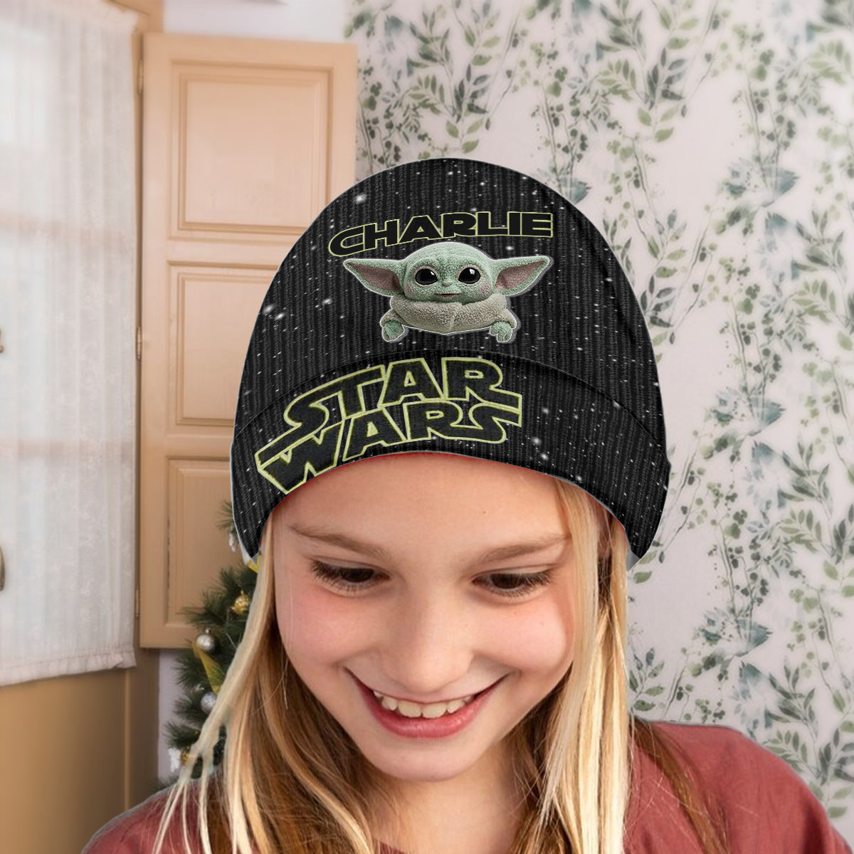 Personalized Star Wars Beanie Hat with Custom Patches for Kids & Adults Beanie Hat With Patches GradoCreations