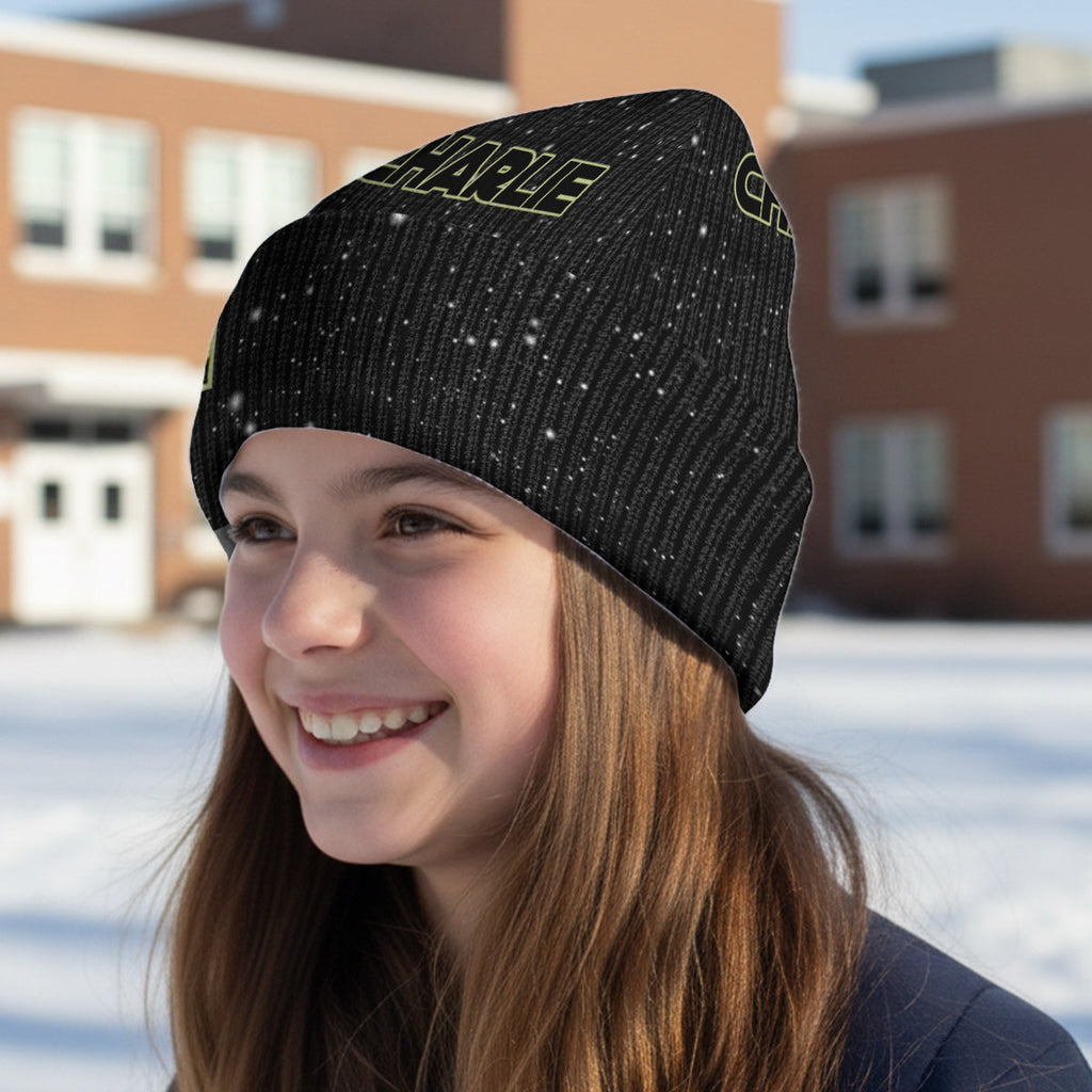Personalized Star Wars Beanie Hat with Custom Patches for Kids & Adults Beanie Hat With Patches GradoCreations