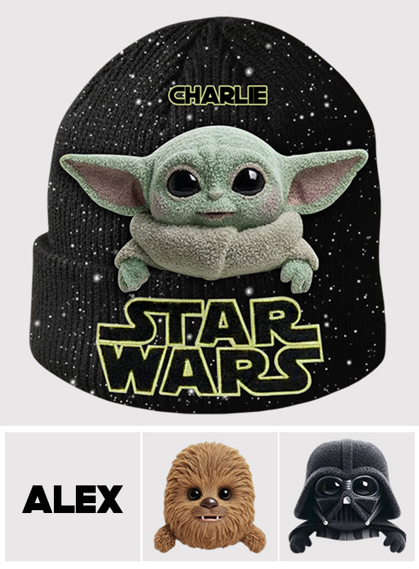 Personalized Star Wars Beanie Hat with Custom Patches for Kids & Adults Beanie Hat With Patches GradoCreations
