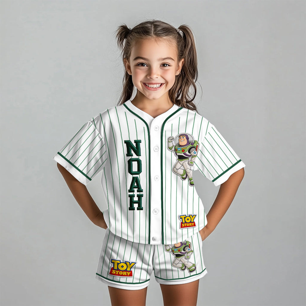 Personalized Toy Story Kid Shorts Custom Name Summer Outfit Kid Shorts GradoCreations