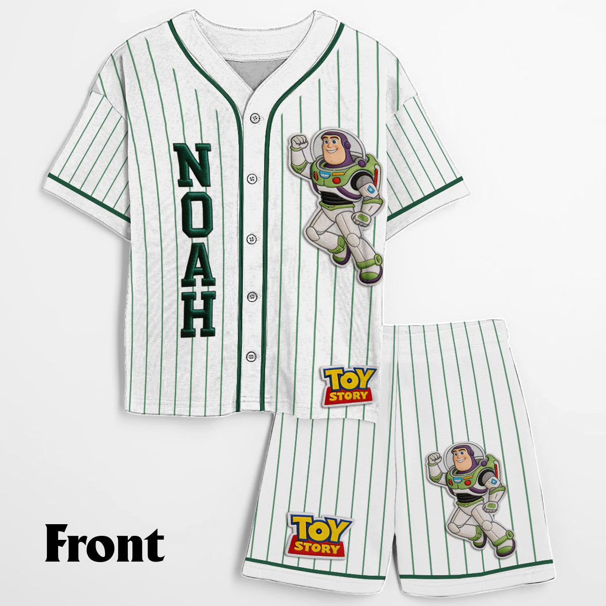 Personalized Toy Story Kid Shorts Custom Name Summer Outfit Kid Shorts GradoCreations