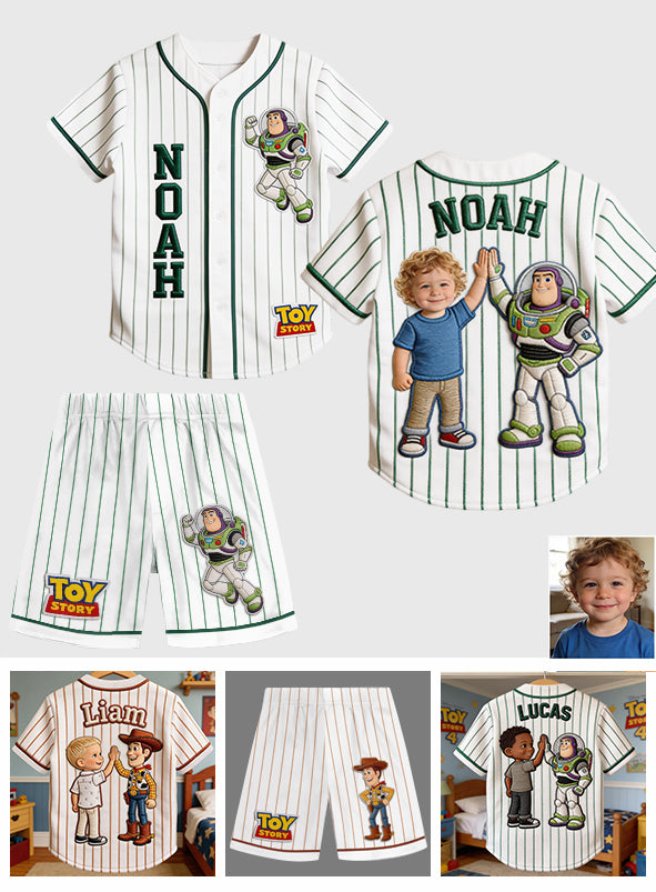 Personalized Toy Story Kid Shorts Custom Name Summer Outfit Kid Shorts GradoCreations