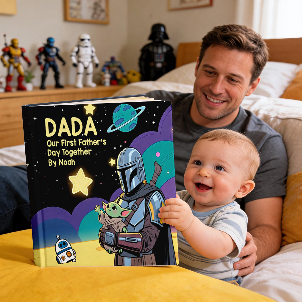 Personalized Storybook for Father's Day with Custom Photos Storybook GradoCreations