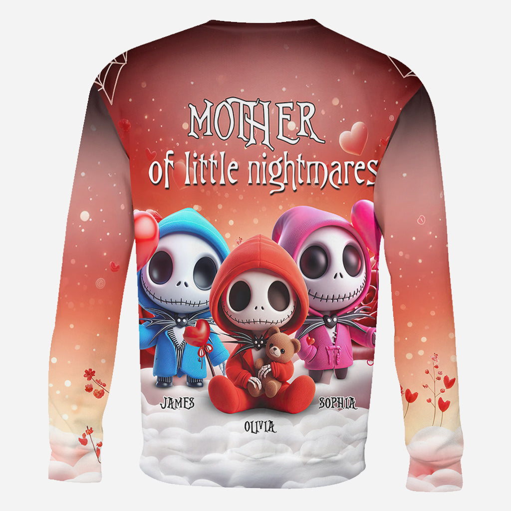 Personalized All Over Shirt for Mom with Little Nightmares Design All Over Shirt GradoCreations