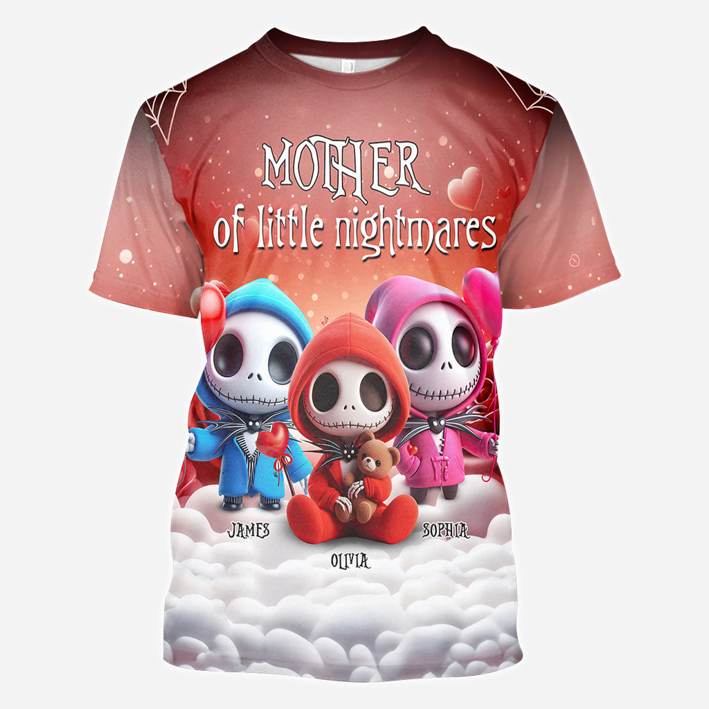 Personalized All Over Shirt for Mom with Little Nightmares Design All Over Shirt GradoCreations