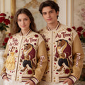 Personalized Beauty and the Beast Varsity Jacket Custom Gift Varsity Jacket GradoCreations