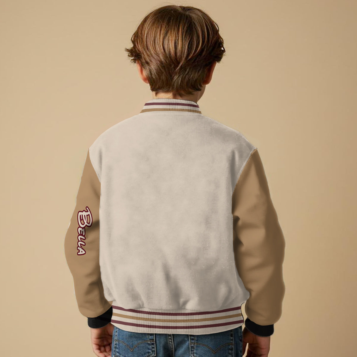 Personalized Beauty and the Beast Varsity Jacket Custom Gift Varsity Jacket GradoCreations