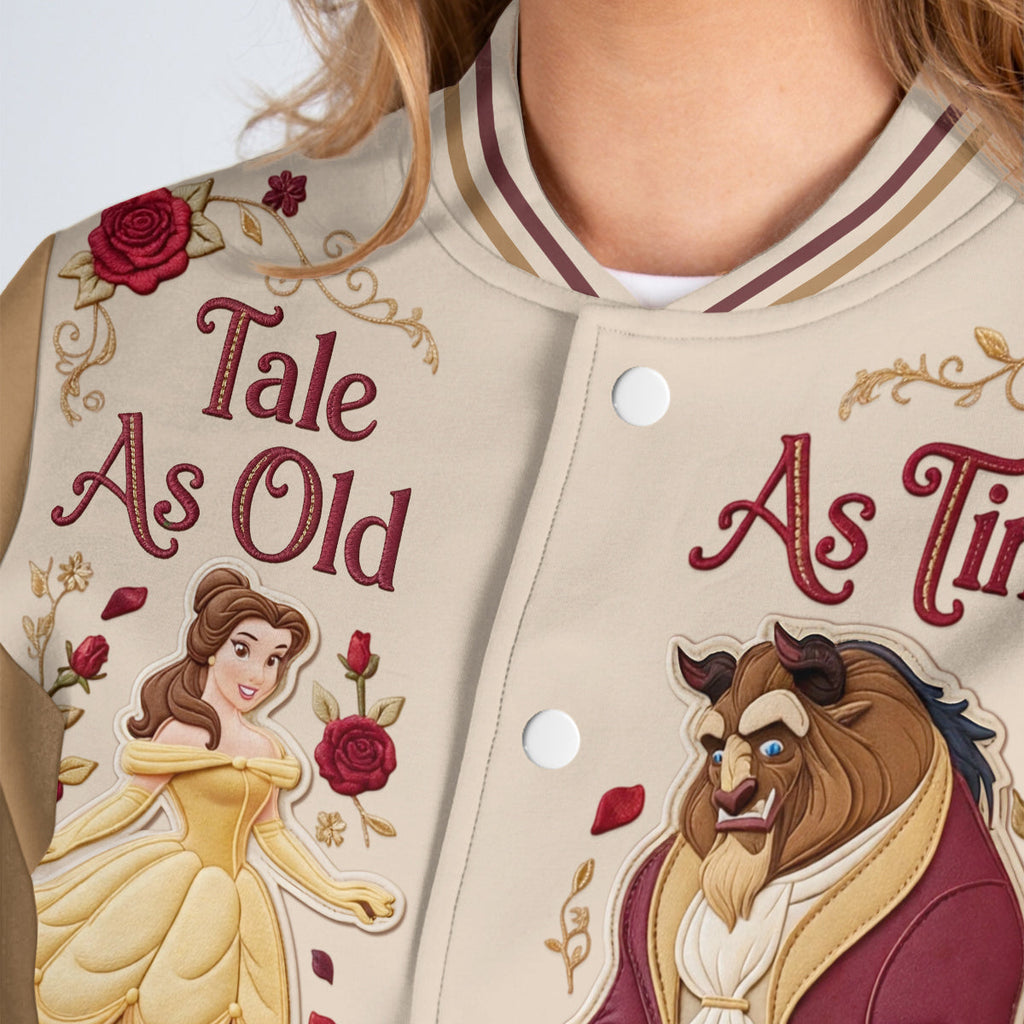 Personalized Beauty and the Beast Varsity Jacket Custom Gift Varsity Jacket GradoCreations