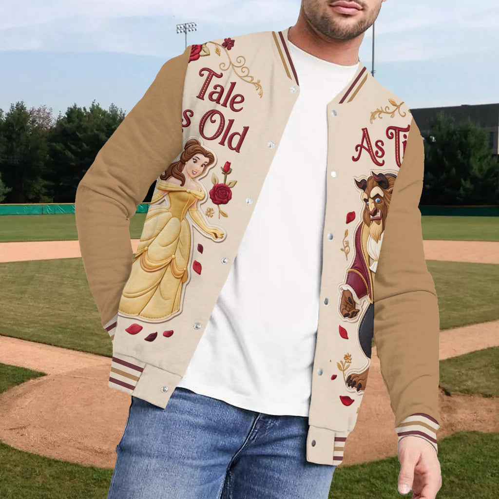 Personalized Beauty and the Beast Varsity Jacket Custom Gift Varsity Jacket GradoCreations