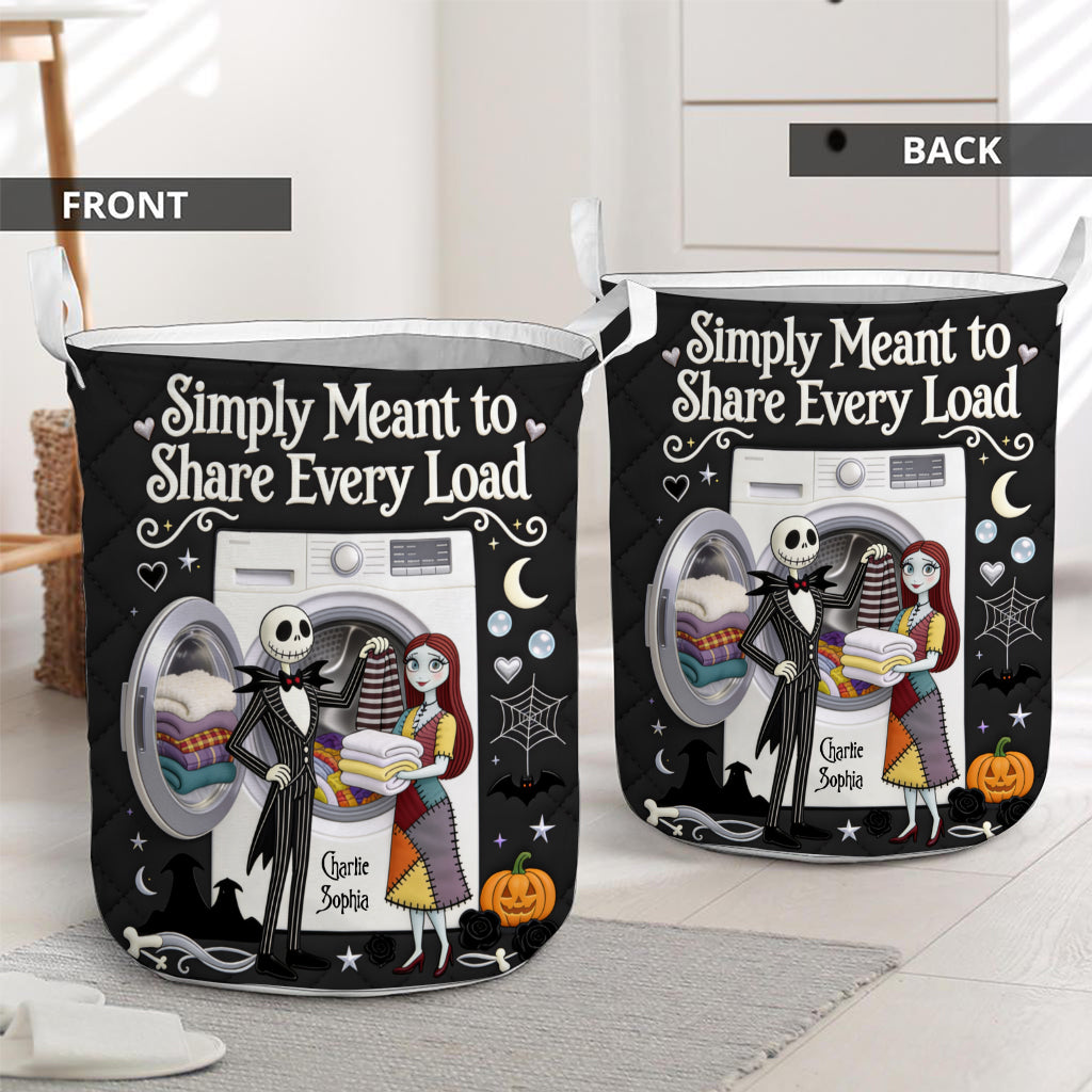 Personalized Nightmare Laundry Basket Custom Design Gift Laundry Basket GradoCreations