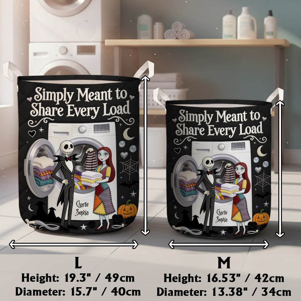 Personalized Nightmare Laundry Basket Custom Design Gift Laundry Basket GradoCreations