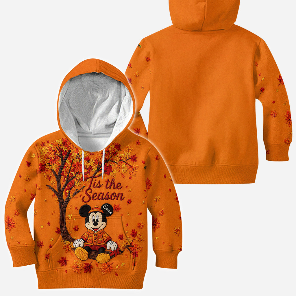 Personalized Cute Cartoon Mouse Autumn All Over Shirt Gift All Over Shirt GradoCreations