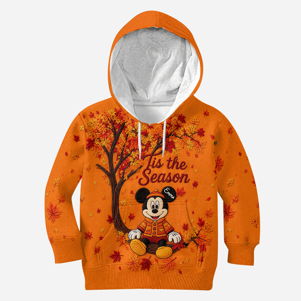 Personalized Cute Cartoon Mouse Autumn All Over Shirt Gift All Over Shirt GradoCreations