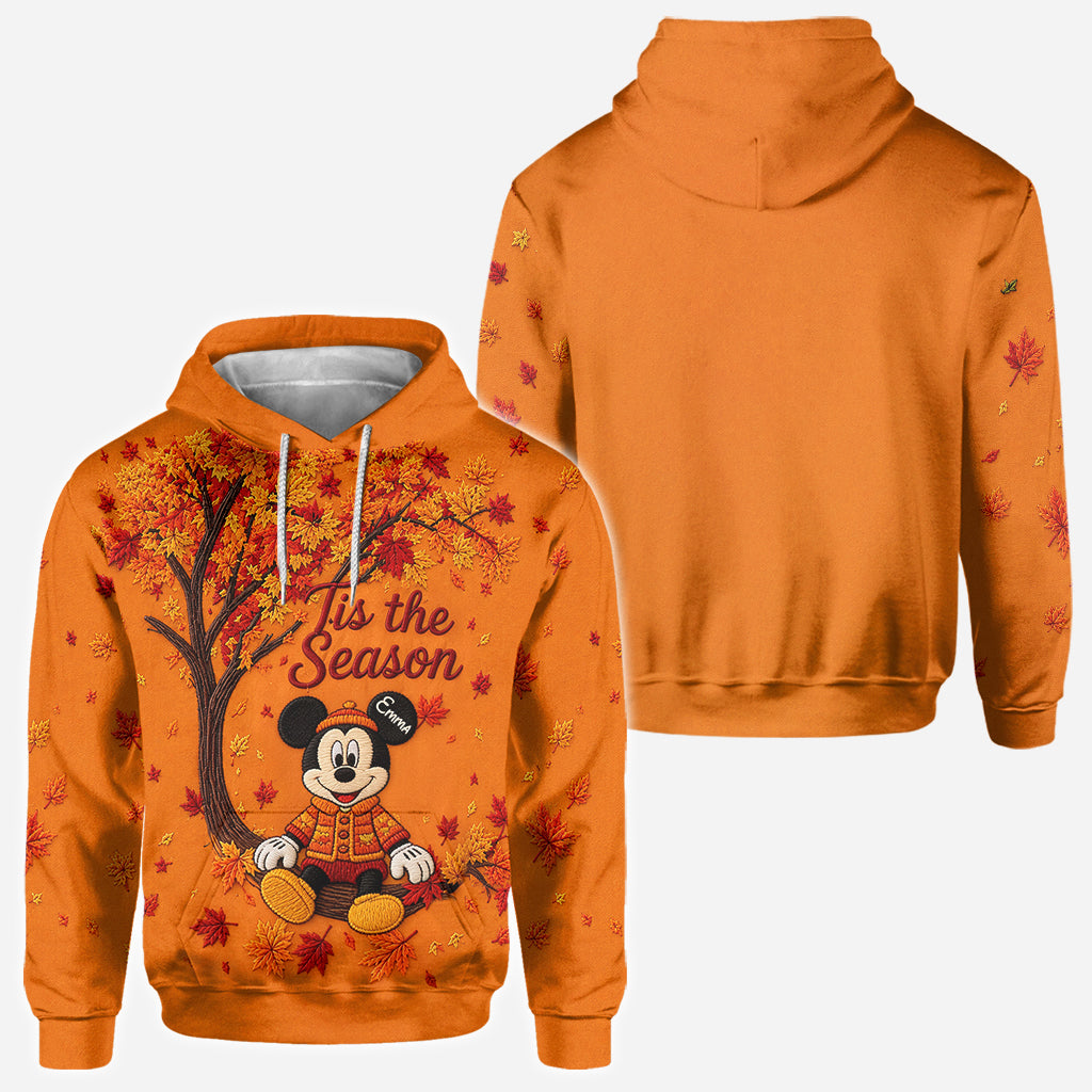 Personalized Fall Season All Over Shirt Gift for Movie Fans AOP Shirt GradoCreations