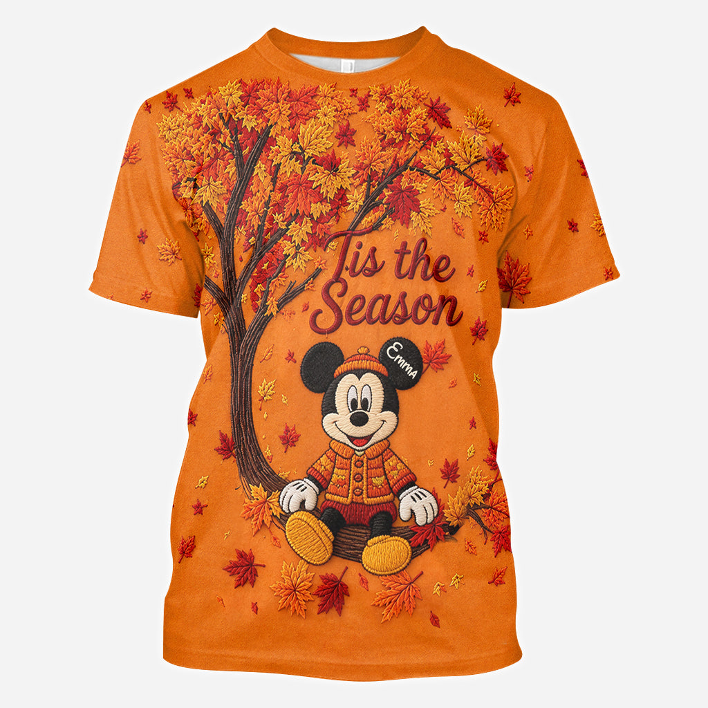 Personalized Fall Season All Over Shirt Gift for Movie Fans AOP Shirt GradoCreations