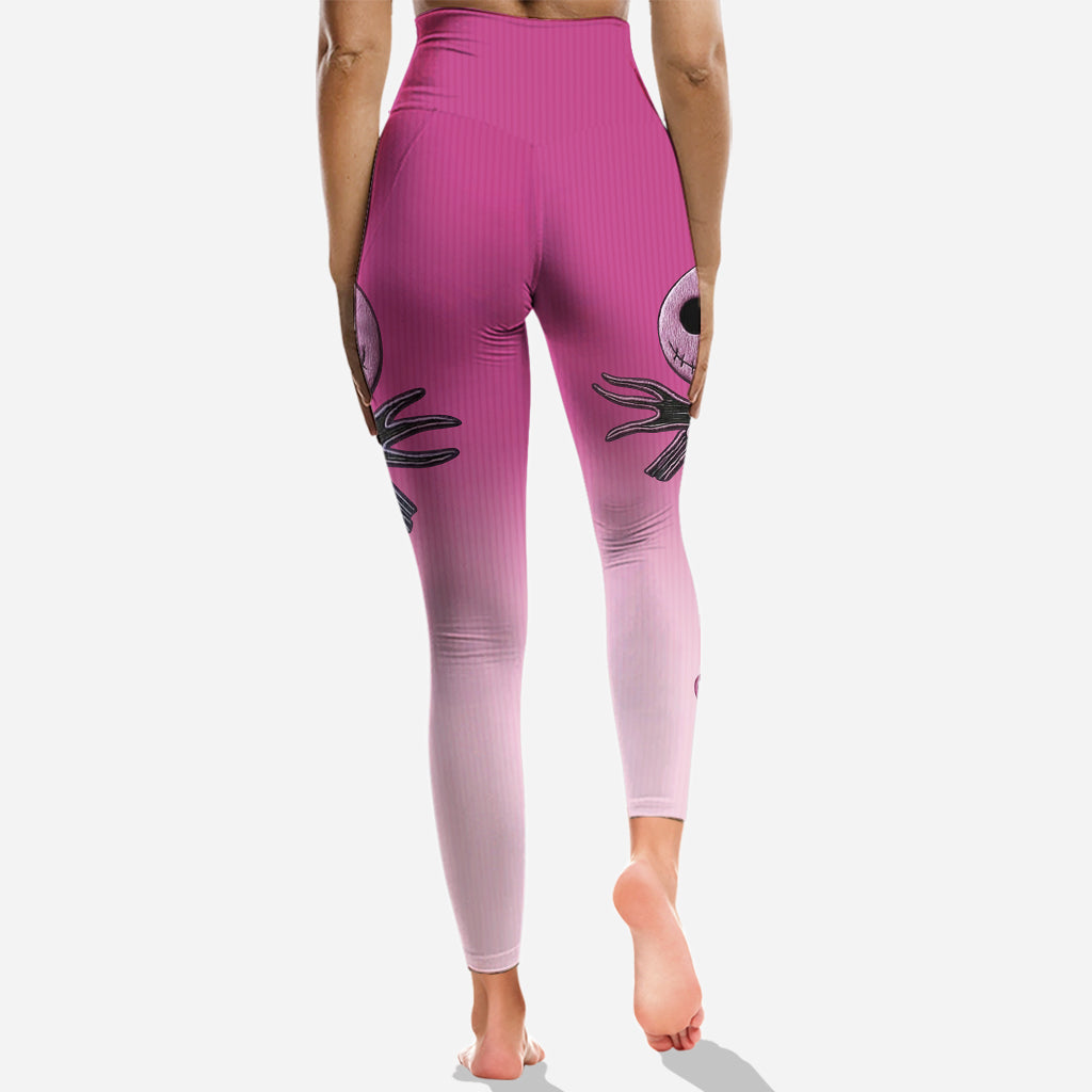 Personalized Breast Cancer Awareness Hoodie & Leggings Gift Hoodie & Leggings GradoCreations