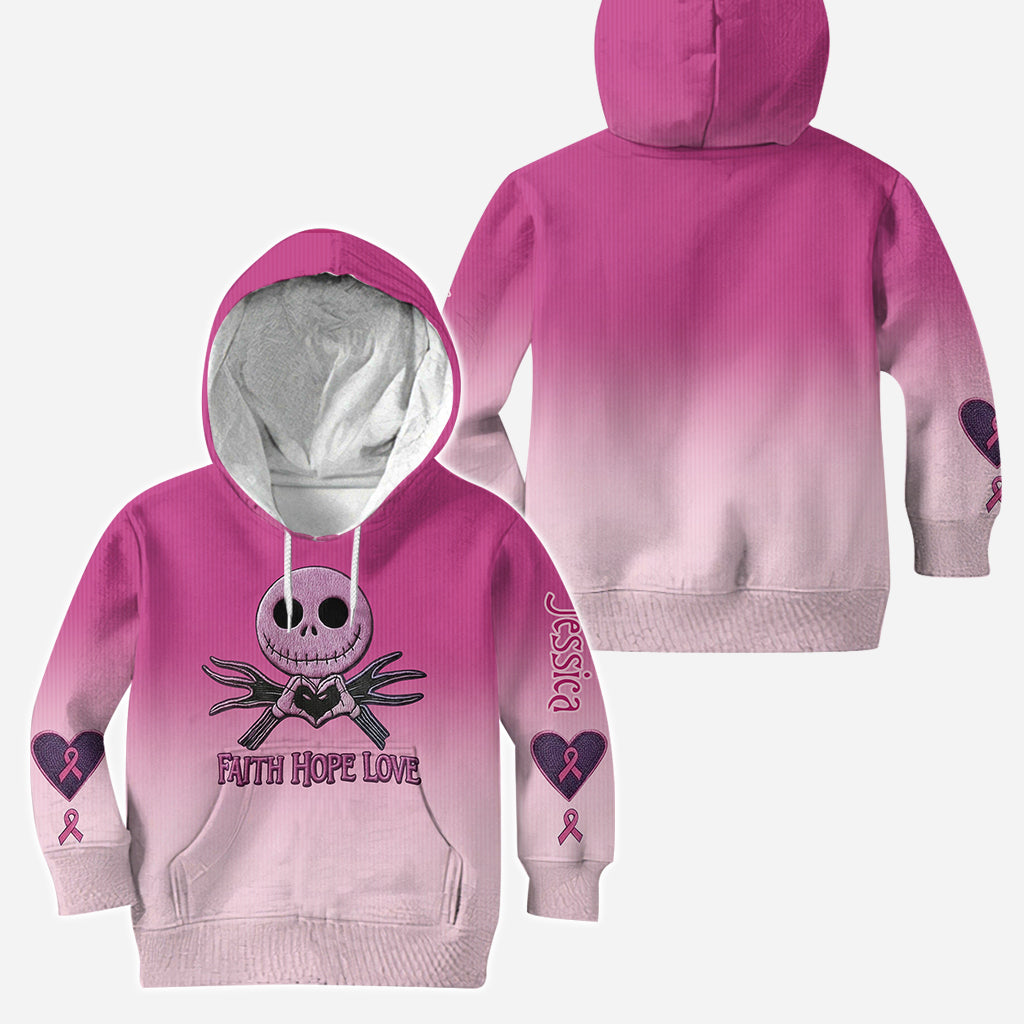Personalized Breast Cancer Awareness Hoodie & Leggings Gift Hoodie & Leggings GradoCreations