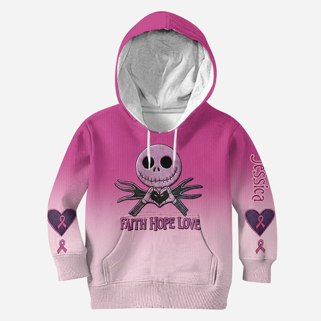 Personalized Breast Cancer Awareness Hoodie & Leggings Gift Hoodie & Leggings GradoCreations