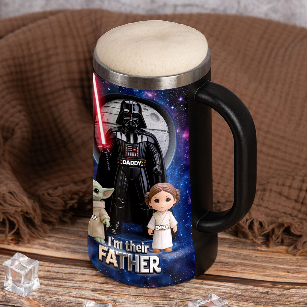 Personalized Star Wars Beer Stein Custom Name Gift for Dad Beer Stein GradoCreations
