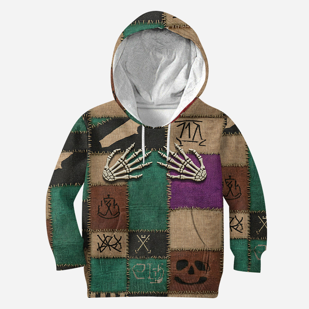 Personalized Hoodie & Leggings Set with Skeleton Design for Couples Hoodie & Leggings GradoCreations