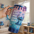 Personalized Ohana Tumbler with Handle for Girls - Custom Name Gift Tumbler With Handle GradoCreations
