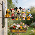 Personalized Wooden Wall Mount Sign for Garden Decor Wooden Wall Mount Sign GradoCreations
