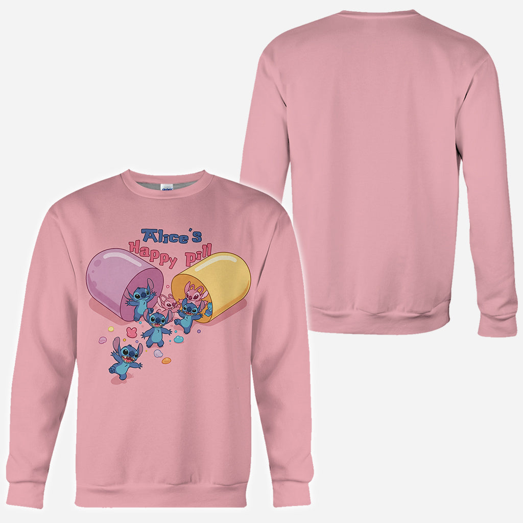 Personalized Ohana All Over Shirt with Custom Name Gift All Over Shirt GradoCreations