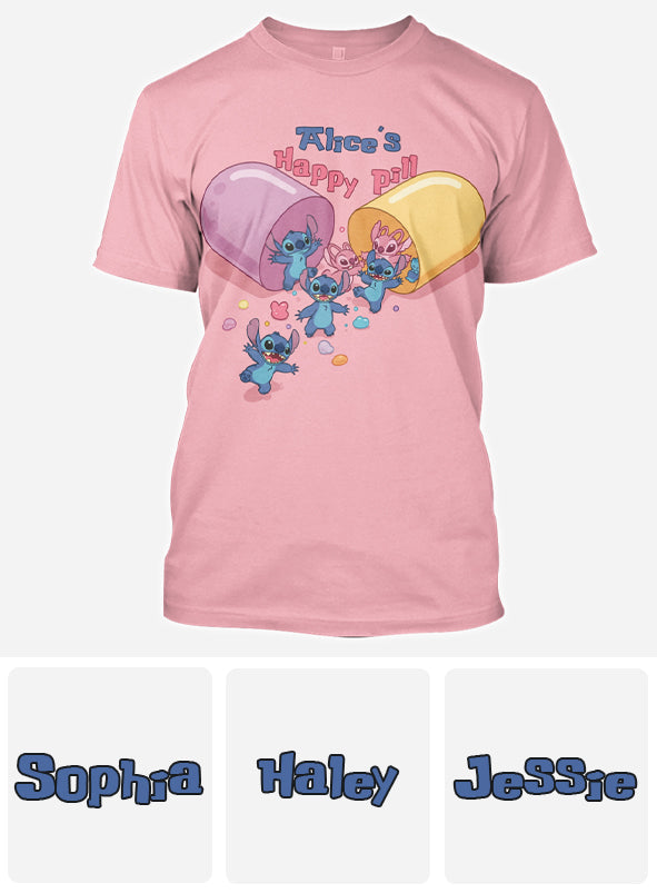 Personalized Ohana All Over Shirt with Custom Name Gift All Over Shirt GradoCreations